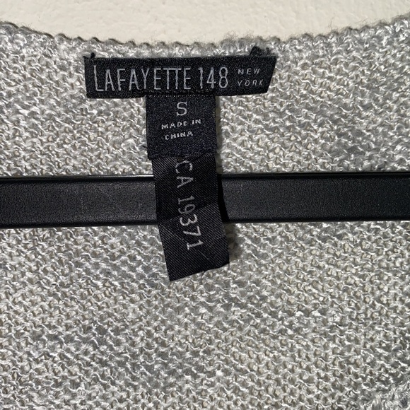 Nwot LAFAYETTE 148 Linen Blend Knit Tunic - Picture 4 of 5